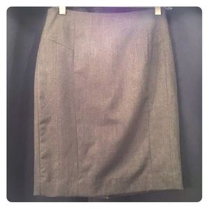 H&M grey pencil skirt size 6